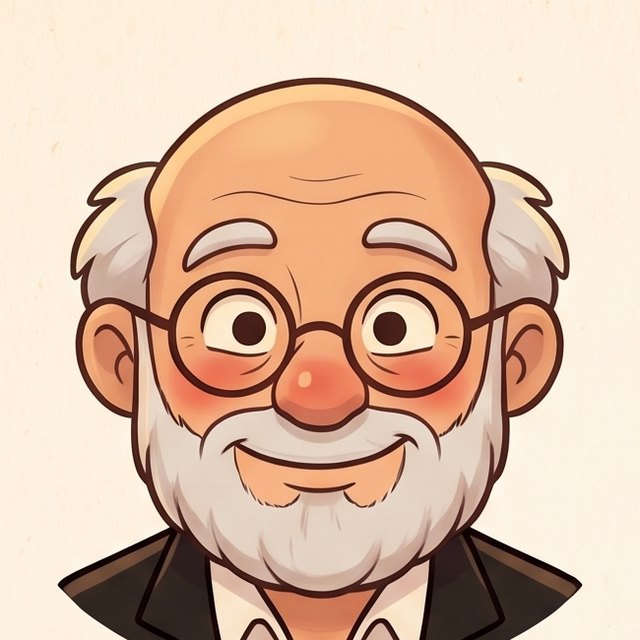 The Professor smiling